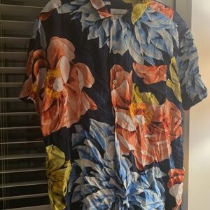 Goodfellow & Co Multicolor Floral Button-Down Shirt